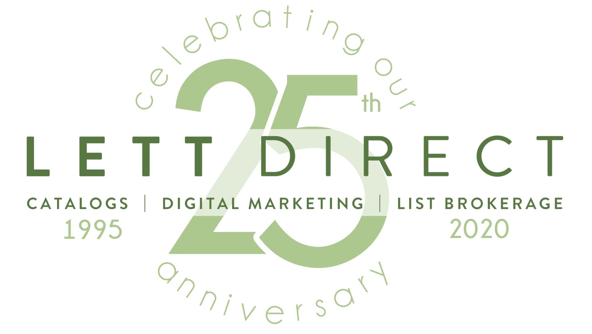 Celebrating Our 25th Year in Business Lett Direct