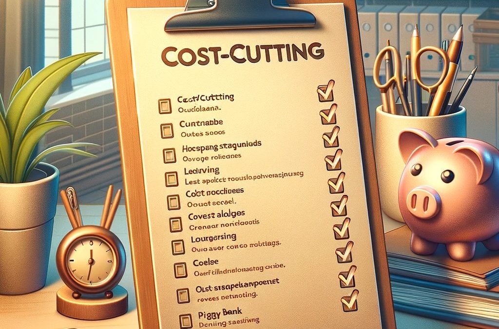 Your 2009 Cost-Cutting Checklist